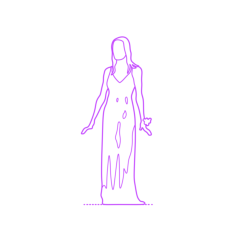 Pop Culture Horror Movie Characters Carrie White Sketch Drawing Svg, Free Vectors File